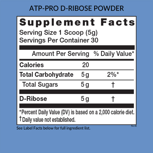 ATP-Pro, Supplement Facts