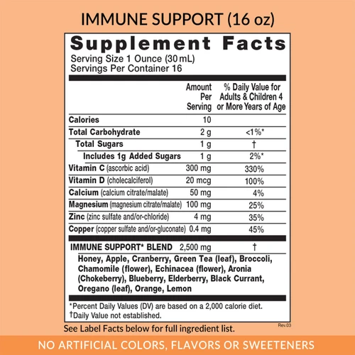 Eniva Natural Cold Buster, Immune Booster, Supplement Facts, Nutrition Facts,  Ingredients, Product ID 29507