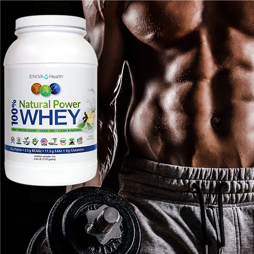 Eniva Whey Protein, Zero Artificial Ingredients. No Sucralose. No Acesulfame-K. No Saccharin. No Xylitol. No Erythritol. No Artificial Flavors.
Made in the USA with USA ingredients (Farm Traceable).