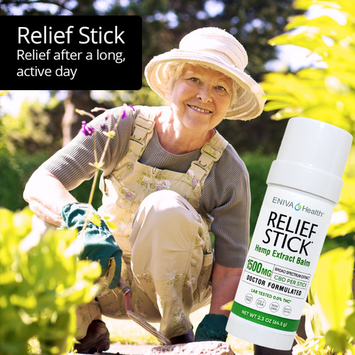 Try Relief Stick today after being active all day