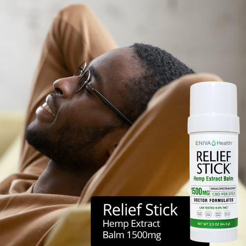Hemp Oil Relief Stick (1500mg), Relaxing Man