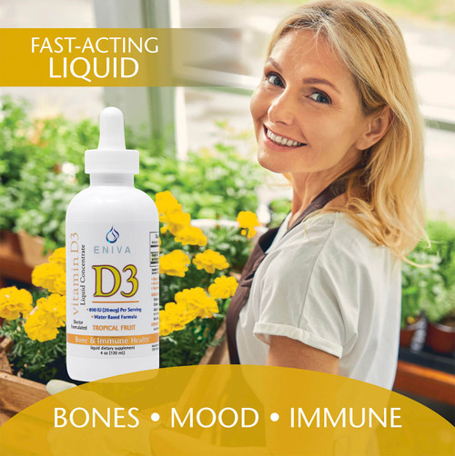 Vitamin D3 for Bones, Mood, Immune