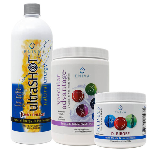 Pre-Workout Bundle with UltraShot, ATP-Pro D-Ribose, Vascular Advantage L-Arginine Complex Pre-Workout Bundle with UltraShot, ATP-Pro D-Ribose, Vascular Advantage L-Arginine Complex