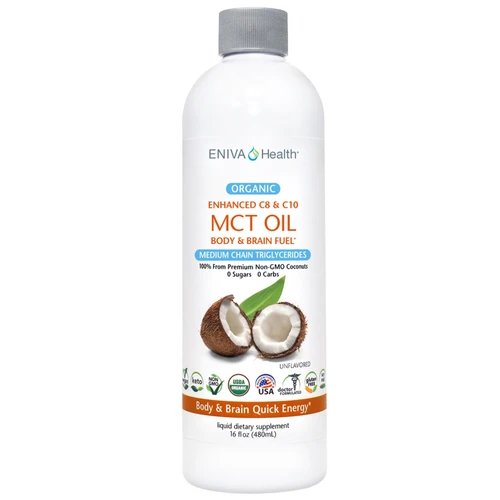 Organic MCT Oil, 16 oz