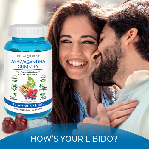 Eniva Ashwagandha Gummies, How's Your Libido? Support Sexual Health* Help Mood*