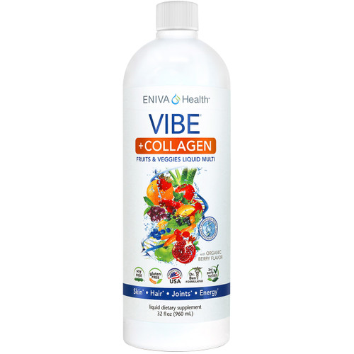 VIBE + COLLAGEN Superfoods Liquid Multivitamin - Eniva