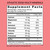 Eniva Athletic Edge Multi Minerals, liquid dietary supplement, 32 oz, back panel label, Supplement Facts, Nutritional Facts, Ingredient Facts, Product ID 8900