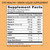 Eniva Eye Health+ Liquid Concentrate, vitamins, minerals, antioxidants, supplement facts, nutrition facts, ingredient facts, direction for use, Product ID 17009