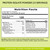 Eniva Natural Whey Protein Isolate, Supplement Facts, 15 servings, Nutrition Facts, Ingredient Facts, Directions for use, Product ID 11011