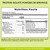 Eniva Natural Whey Protein Isolate, Supplement Facts, 38 servings, Nutrition Facts, Ingredient Facts, Product ID 11011C