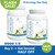 Eniva Natural Whey Isolate Protein powder - Buy One Get Second Half Off - 15 Servings Size Only