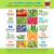VIBE Fruit and Veggies Superfoods, Liquid Supplement, Just 1 potent ounce of VIBE is equivalent to ingredients** found in: 11 Tomatoes - Vitamin A, 30 Broccoli - Selenium, 96 Blueberries - Antioxidants, 5 cups Green Tea EGCG content, 72 Cantaloupe - Vitamin E, 10 cups Green Beans - Folate, 10 cups raspberries - Zinc, Certified Organic Aloe Vera Gel, 12 Orange Slices - Vitamin C, 23 Asparagus - Calcium / **Source of nutrient values in VIBE is based on recent USDA government research reports. 
See Supplement Facts for complete nutrient listings. †Based on ORAC Antioxidant Score.