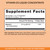 Eniva liquid vitamin D supplements, 120 mL, Supplement Facts