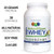 Eniva Natural Power 100% Whey Protein, 2.64 Lbs, Soy Free, Gluten Free, Isolate Primary Source, Whey Concentrate, Hydrolyzed Whey Peptides, 38 servings, 25 grams protein per serving, Vanilla Flavor, Hormone Free, Antibiotic Free, 99% Lactose Free, No Gluten, Non-GMO, Product ID 7301B