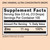 Zinc Drops Supplement Facts
