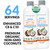 ENIVA ORGANIC ENHANCED MCT OIL provides energy packed fatty acids and metabolism support.* This MCT Oil contains specialized fatty acids from coconut oil that are a much faster source of energy than most longer chain fatty acids. 2 Quantity - 16 oz Bottles SKU 7305TWO