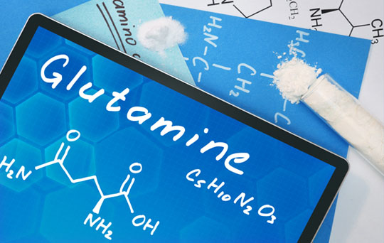The formulation of glutamine