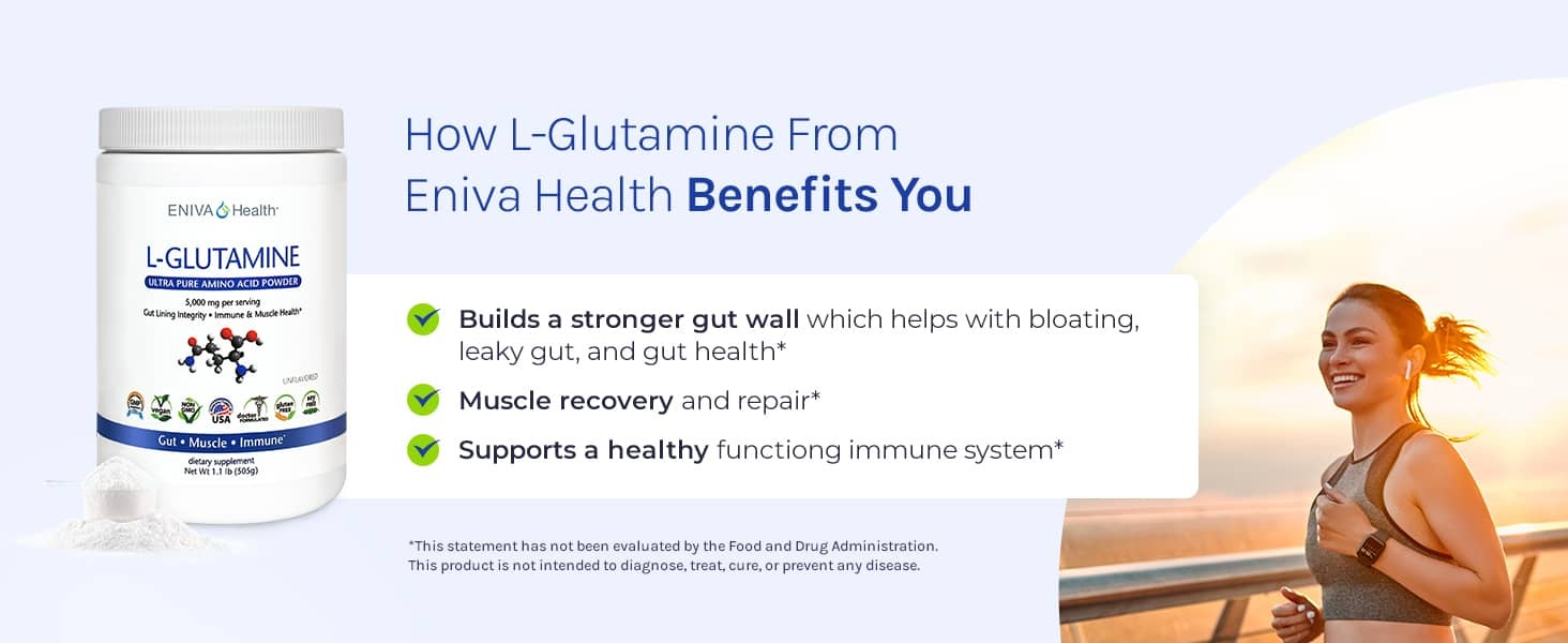 l-glutamine for gut health and immune system support