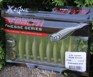 X Zone Scented Stealth Minow - 2.75" X Zone Scented Stealth Minow - 2.75"