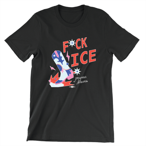 F*ck ICE (Unisex Black Tee)