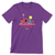 Homes For All (Unisex Purple Tee)