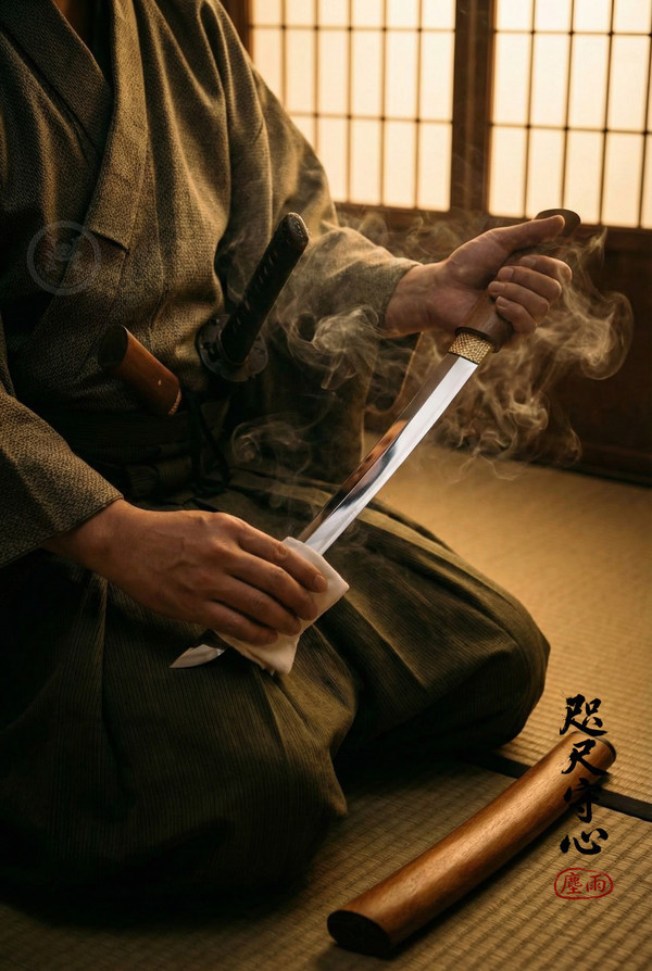 Ironwood: Mirror Polished 5160 Wakizashi - Solid Ipe & Full Tang | 《重蚁》