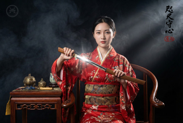 Ironwood: Mirror Polished 5160 Wakizashi - Solid Ipe & Full Tang | 《重蚁》