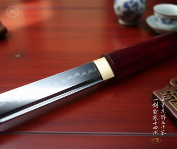 Proud Dragon: T8 High Carbon Ninjato - Straight Blade & Full Tang | 《傲龍》