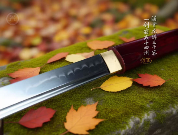 Proud Dragon: T8 High Carbon Ninjato - Straight Blade & Full Tang | 《傲龍》