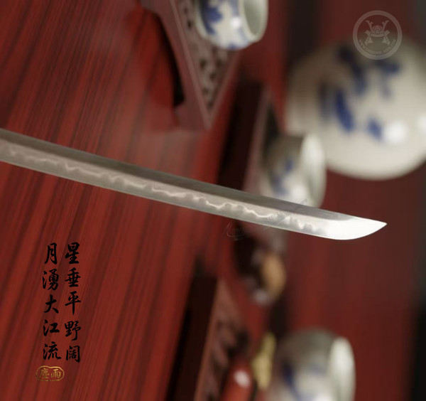 Nagano: Clay Tempered T10 Katana - Real Hamon & Full Tang | 《長野》