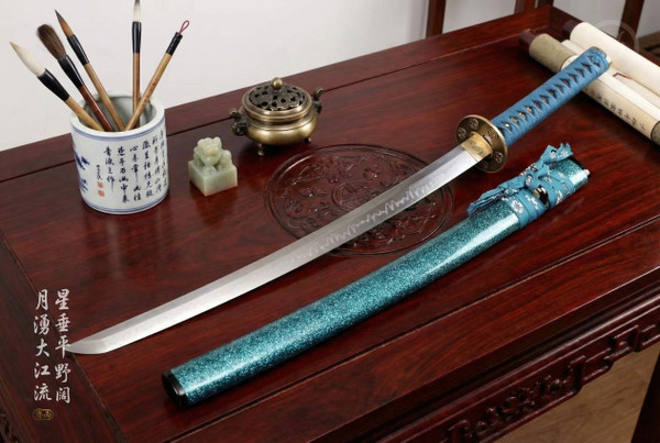 Nagano: Clay Tempered T10 Katana - Real Hamon & Full Tang | 《長野》