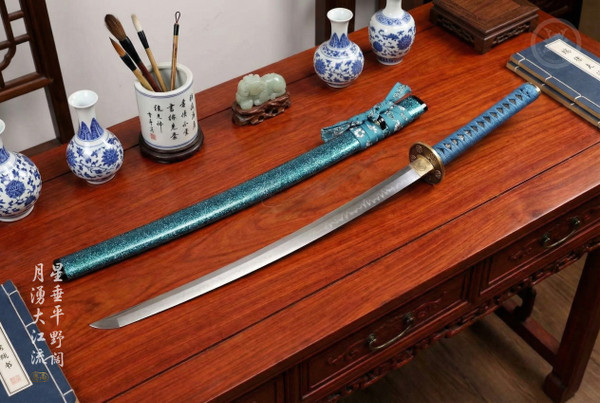 Nagano: Clay Tempered T10 Katana - Real Hamon & Full Tang | 《長野》