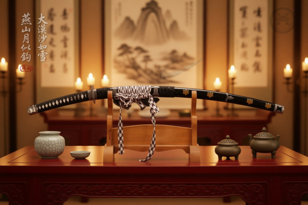 Tokugawa Legacy: T10 Clay Tempered Tachi - Deep Curve & Full Tang | 《德川》