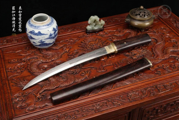 Vanishing Shadow: T10 Osoraku Tanto - Rare Shape & Full Tang | 《絕影》