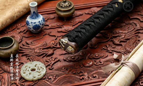 Swiftbreaker: Clay Tempered Straight Blade - Antique Silver Fittings | 《破浪》