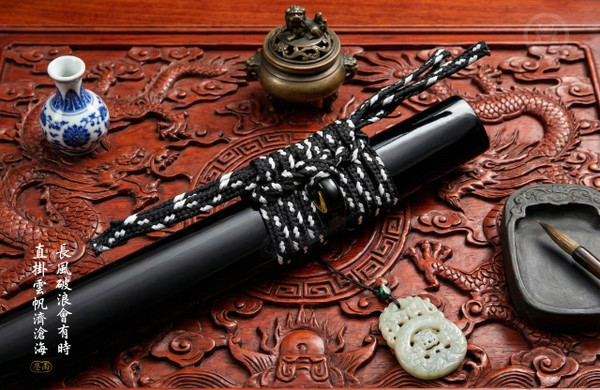 Swiftbreaker: Clay Tempered Straight Blade - Antique Silver Fittings | 《破浪》