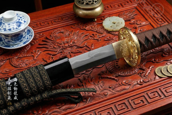 Dragon Majesty: Sanshoku Polish T8 Katana - Collector Grade & Full Tang | 《龍威》