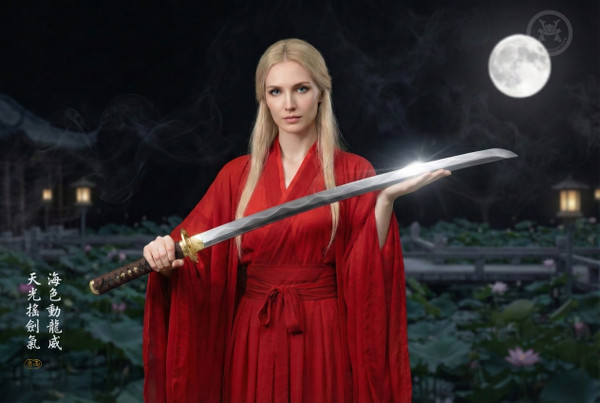 Dragon Majesty: Sanshoku Polish T8 Katana - Collector Grade & Full Tang | 《龍威》