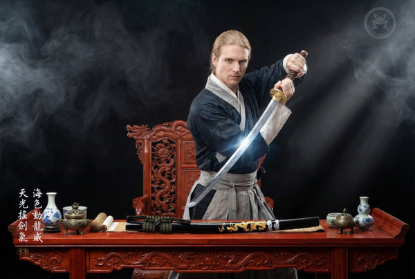 Dragon Majesty: Sanshoku Polish T8 Katana - Collector Grade & Full Tang | 《龍威》