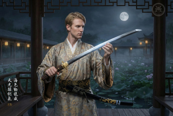 Dragon Majesty: Sanshoku Polish T8 Katana - Collector Grade & Full Tang | 《龍威》