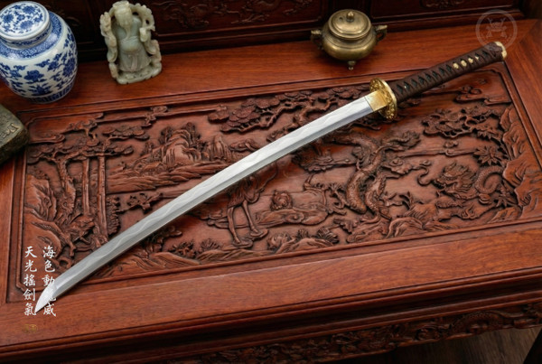 Dragon Majesty: Sanshoku Polish T8 Katana - Collector Grade & Full Tang | 《龍威》