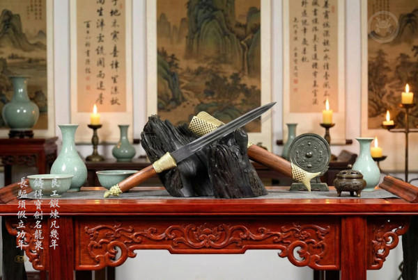 Golden Cloud: Brass Folded Steel - Imperial & Full Tang | 金雲