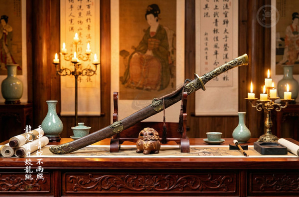 Imperial Dragon: Mn-Steel Liuyedao - Sovereign Guard & Full Tang | 御龍·長風