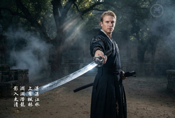 Lunar Soul: Mirror Polish T10 Katana - White Copper & Full Tang | 月魄