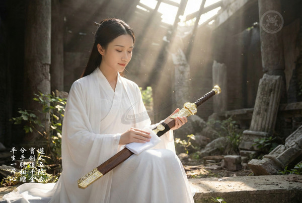 Sovereign Phoenix: Mn-Steel Han Sword - Full Tang | 棲鳳·如意