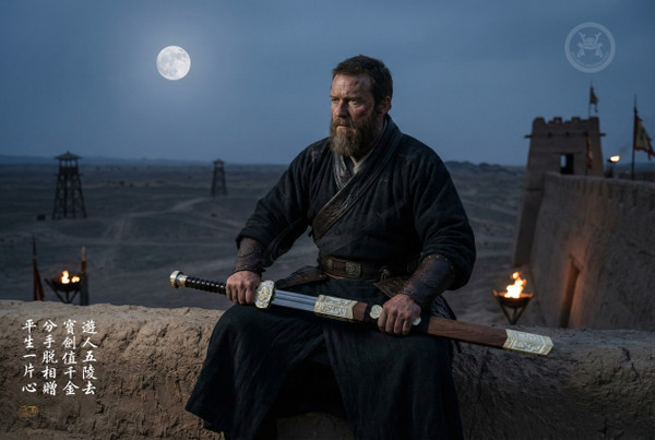 Sovereign Phoenix: Mn-Steel Han Sword - Full Tang | 棲鳳·如意