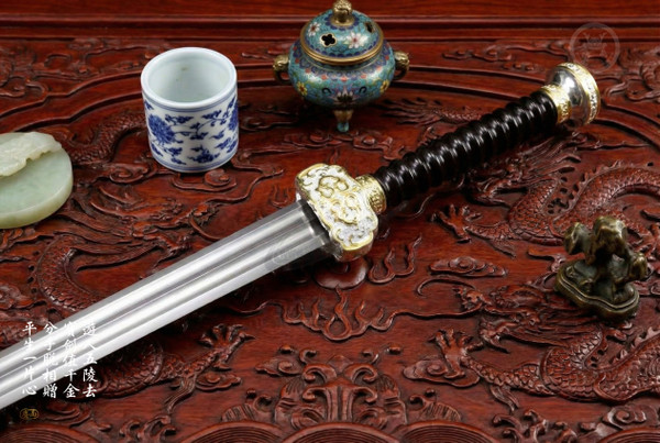 Sovereign Phoenix: Mn-Steel Han Sword - Full Tang | 棲鳳·如意