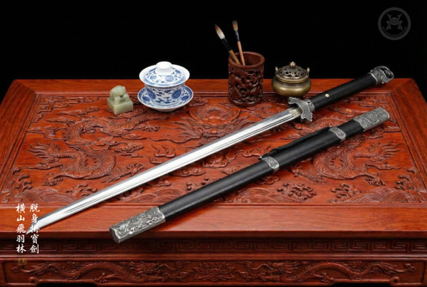 Gentleman's Tan: Mn-Steel Tang Dao - Rosewood & Full Tang | 檀心·君子