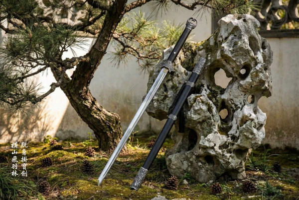 Gentleman's Tan: Mn-Steel Tang Dao - Rosewood & Full Tang | 檀心·君子