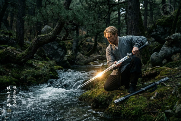 Gentleman's Tan: Mn-Steel Tang Dao - Rosewood & Full Tang | 檀心·君子